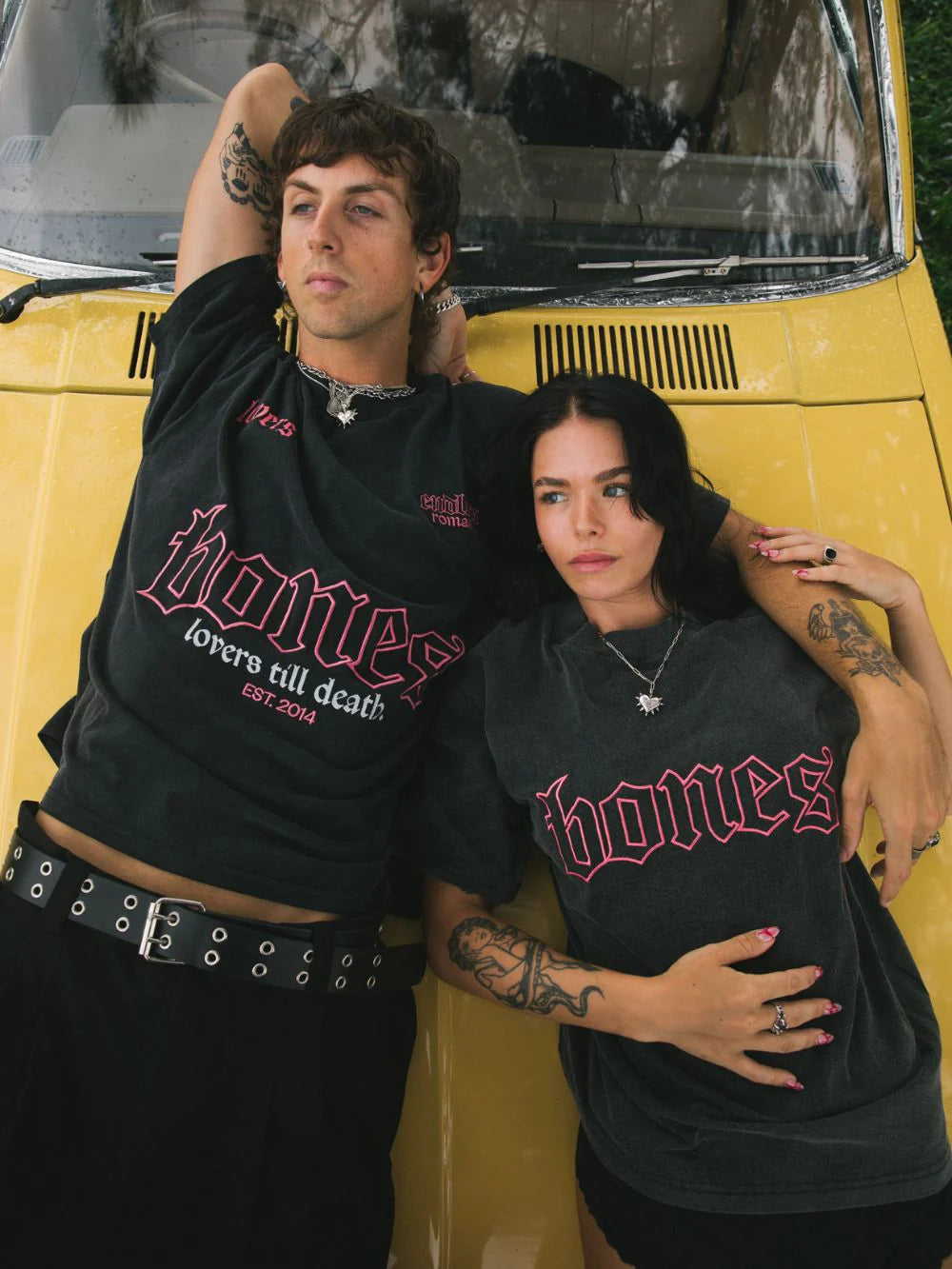 Billy Bones Club - The Endless Tee - Vintage Black/Pink