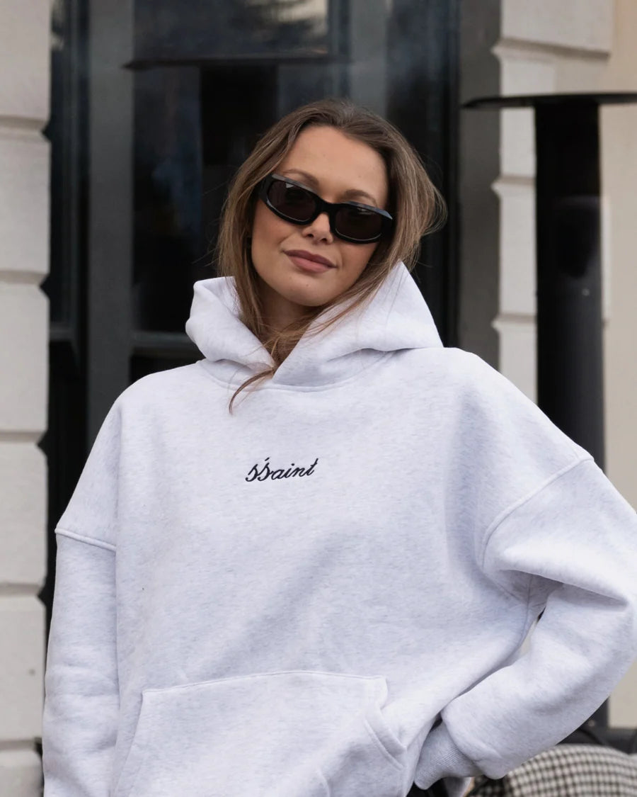 SSAINT - Logo Hoodie Grey