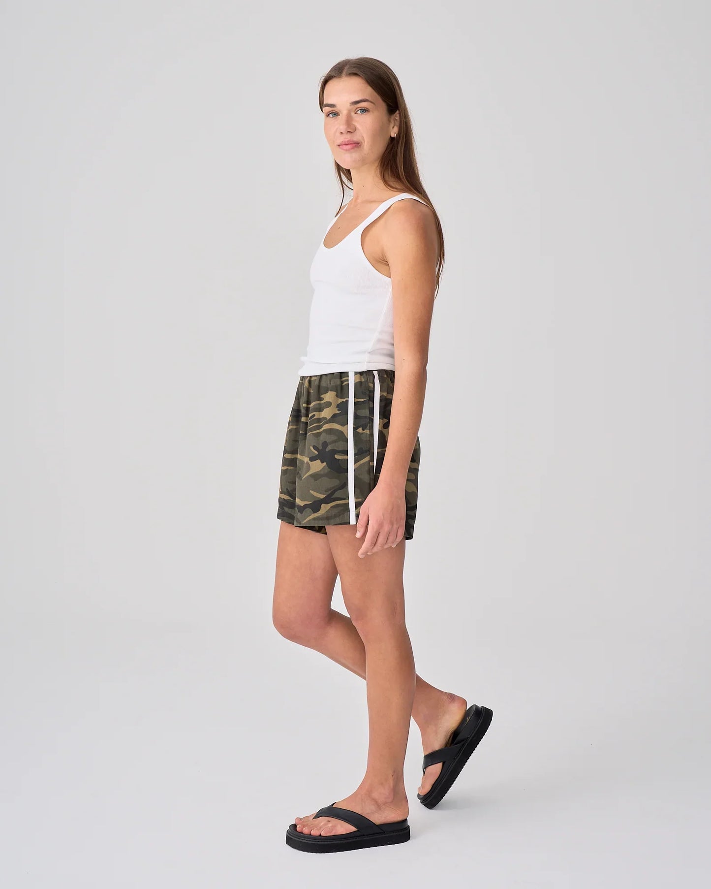 Near the Sea - Racer Short- Camo