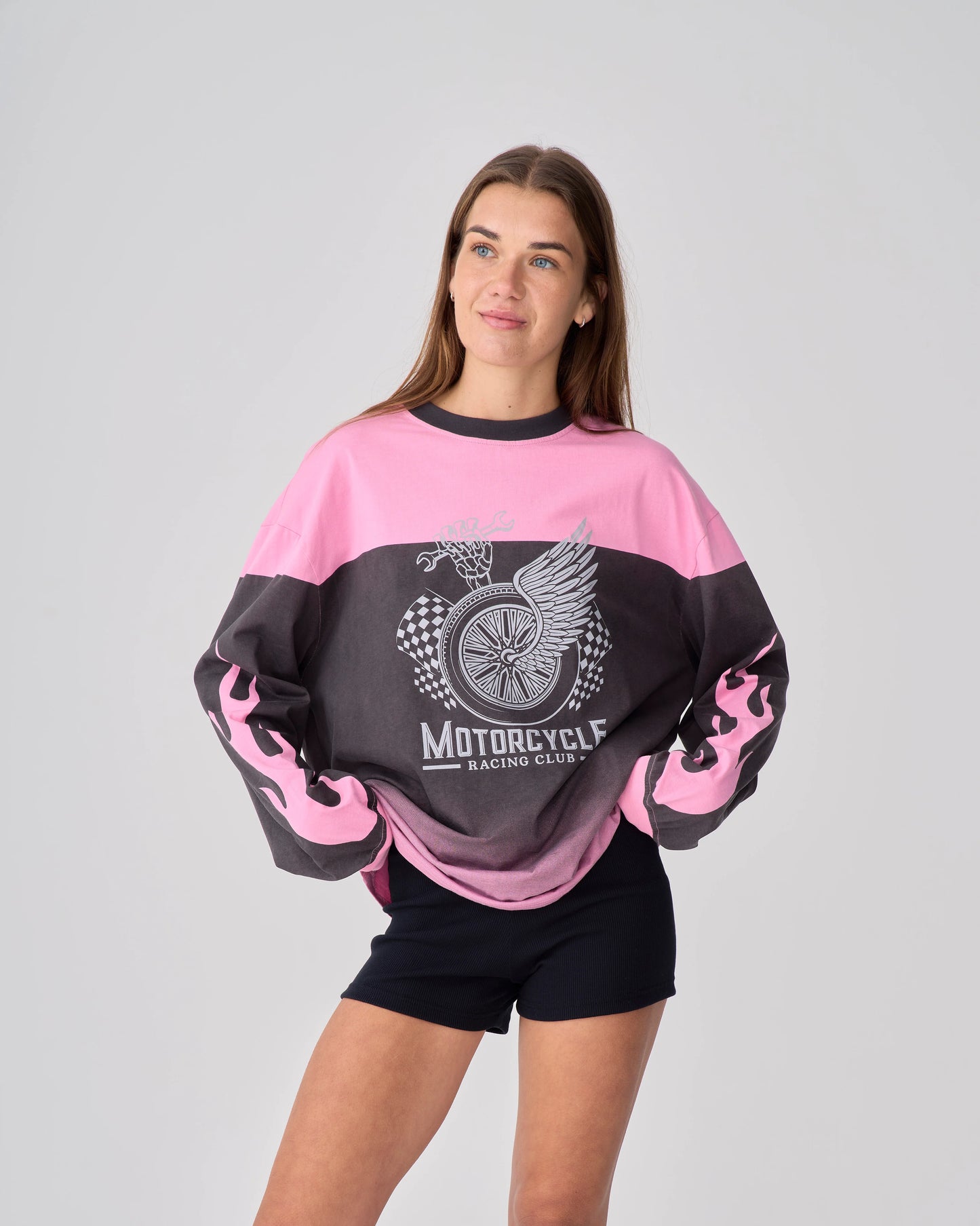 Near the Sea - Motorbike Long Sleeve Tee