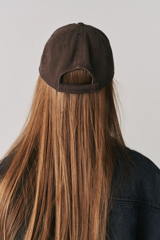 SSAINT - Script Logo Cap - Espresso