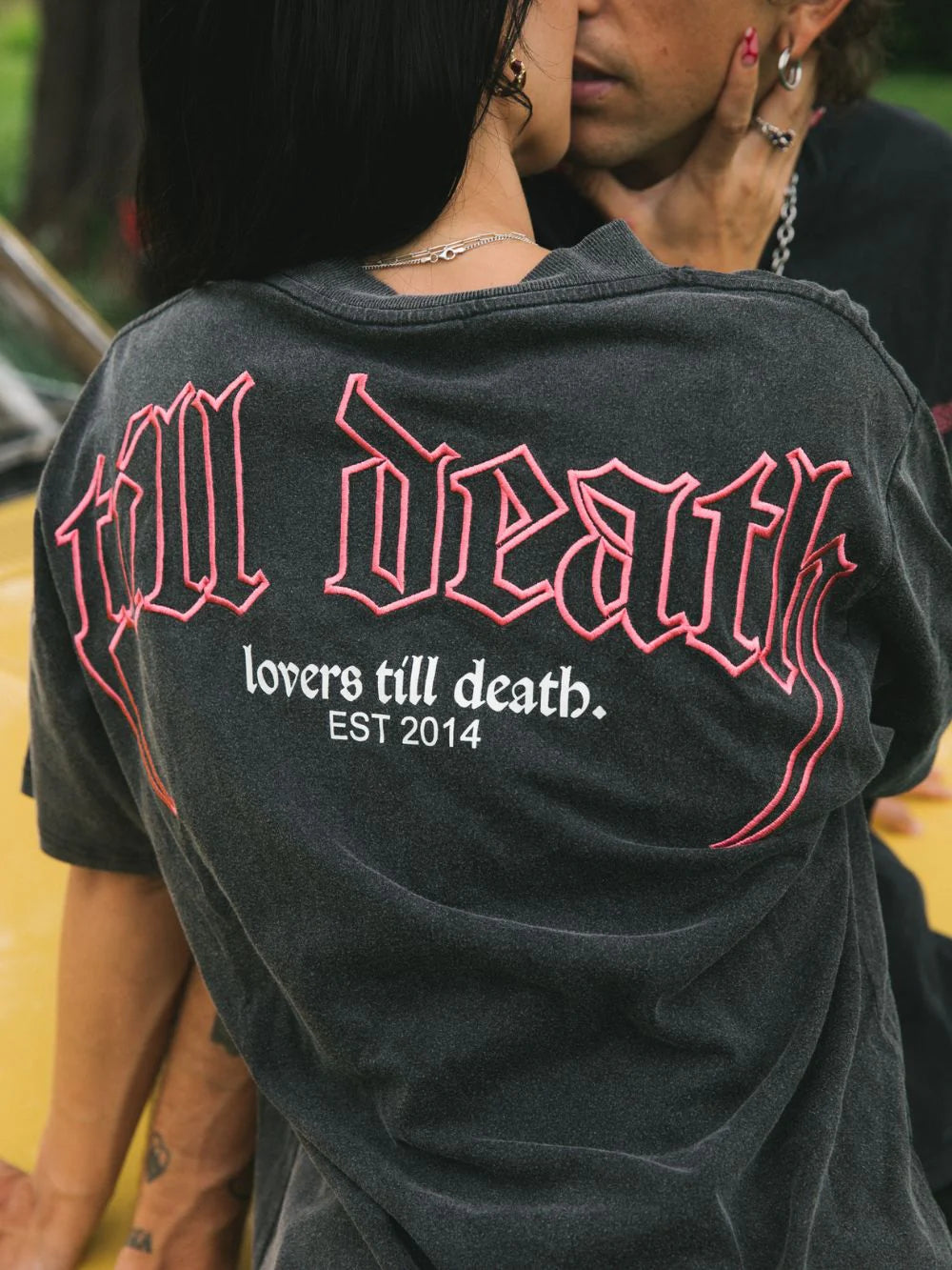 Billy Bones Club - Lovers Steeze Tee - Washed Black