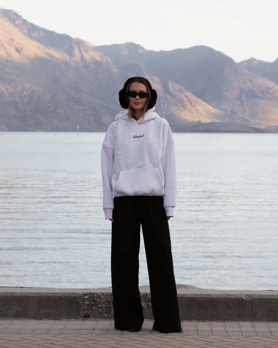 SSAINT - Logo Hoodie Grey