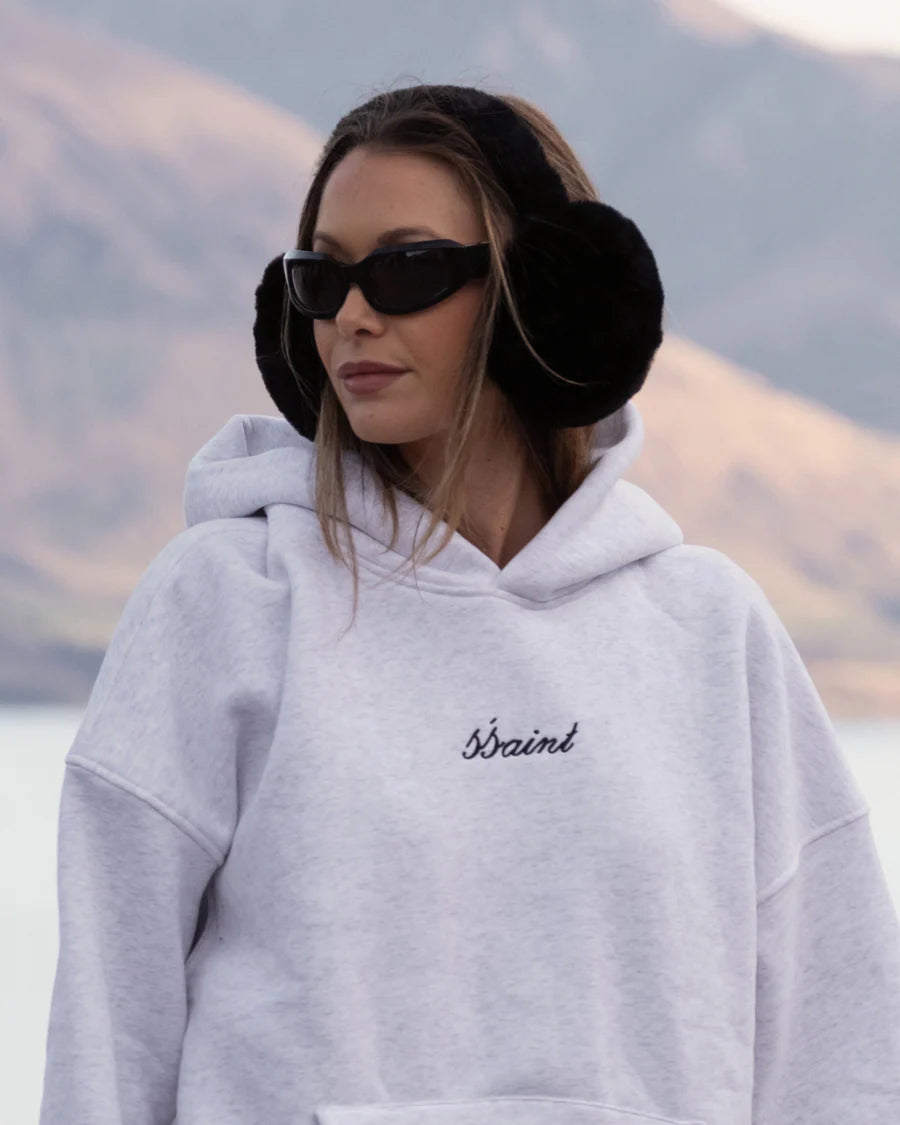 SSAINT - Logo Hoodie Grey
