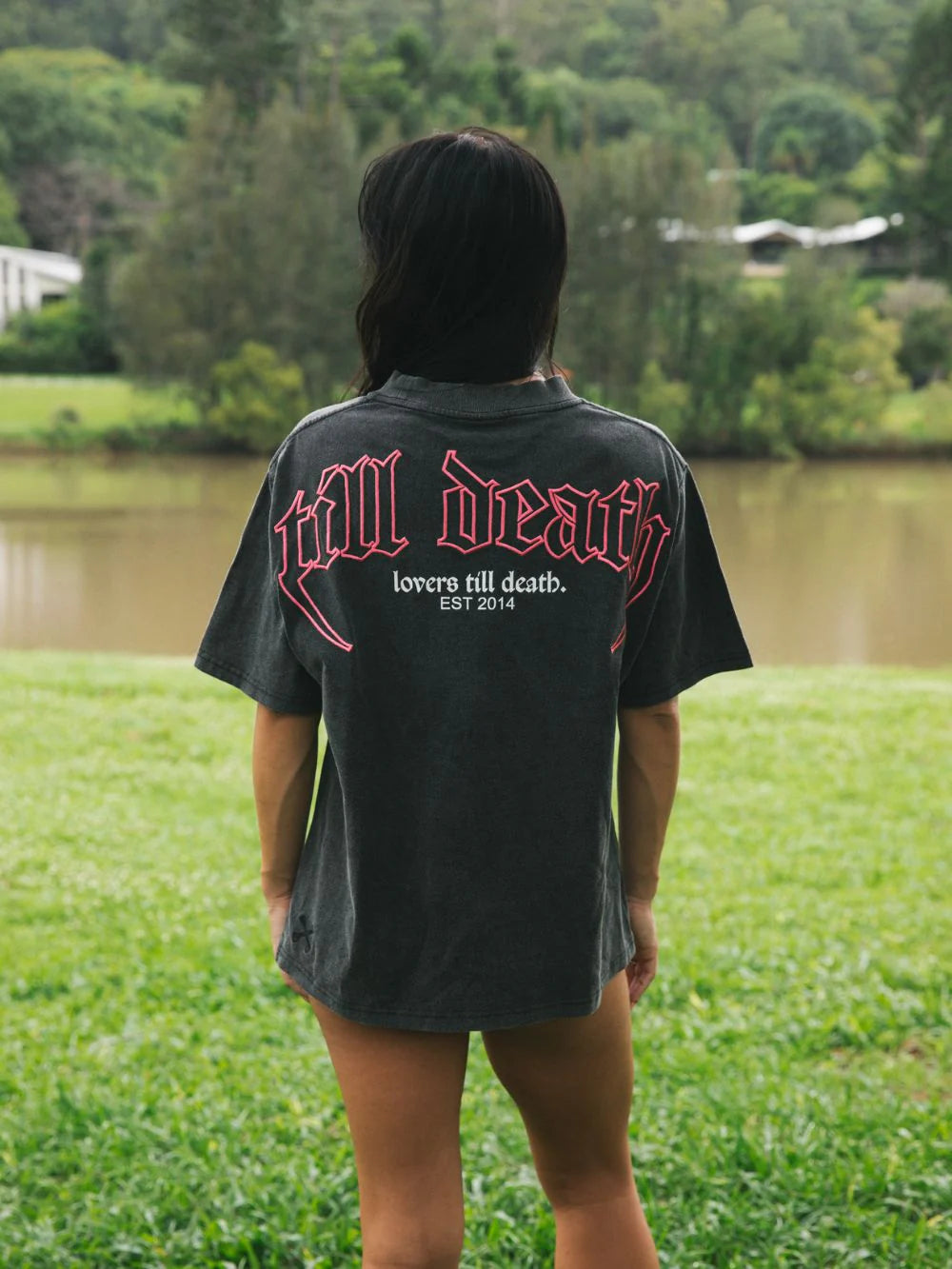 Billy Bones Club - Lovers Steeze Tee - Washed Black