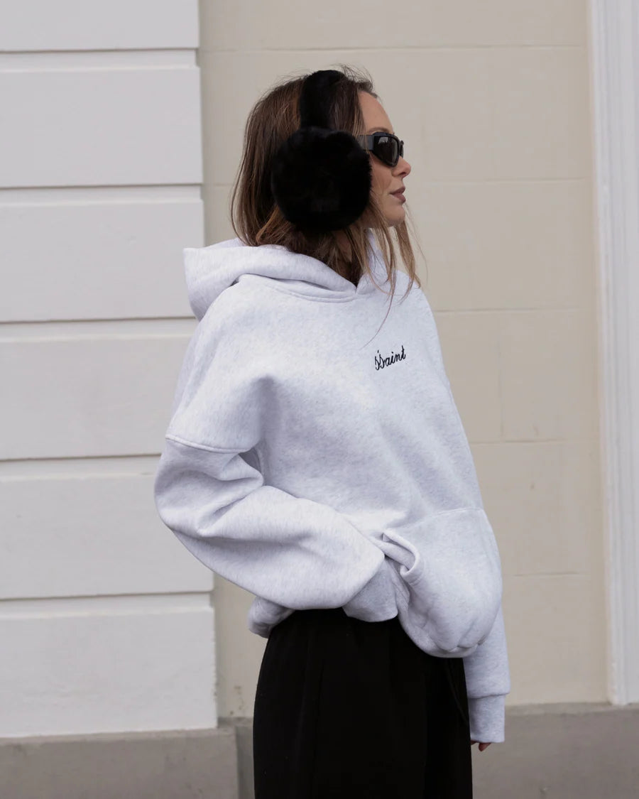 SSAINT - Logo Hoodie Grey