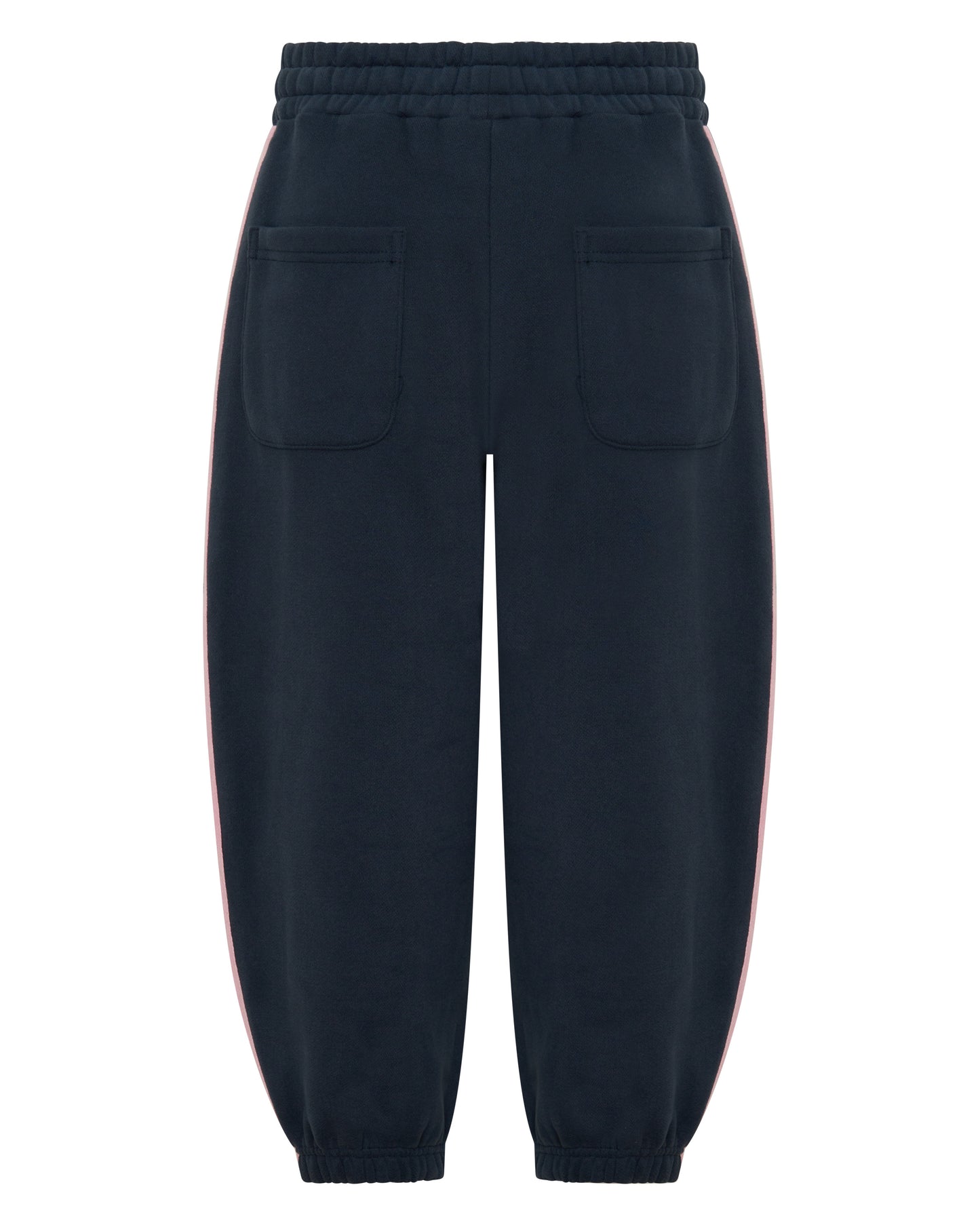 SSAINT - Kids Fleece Trackpants - Navy & Pink