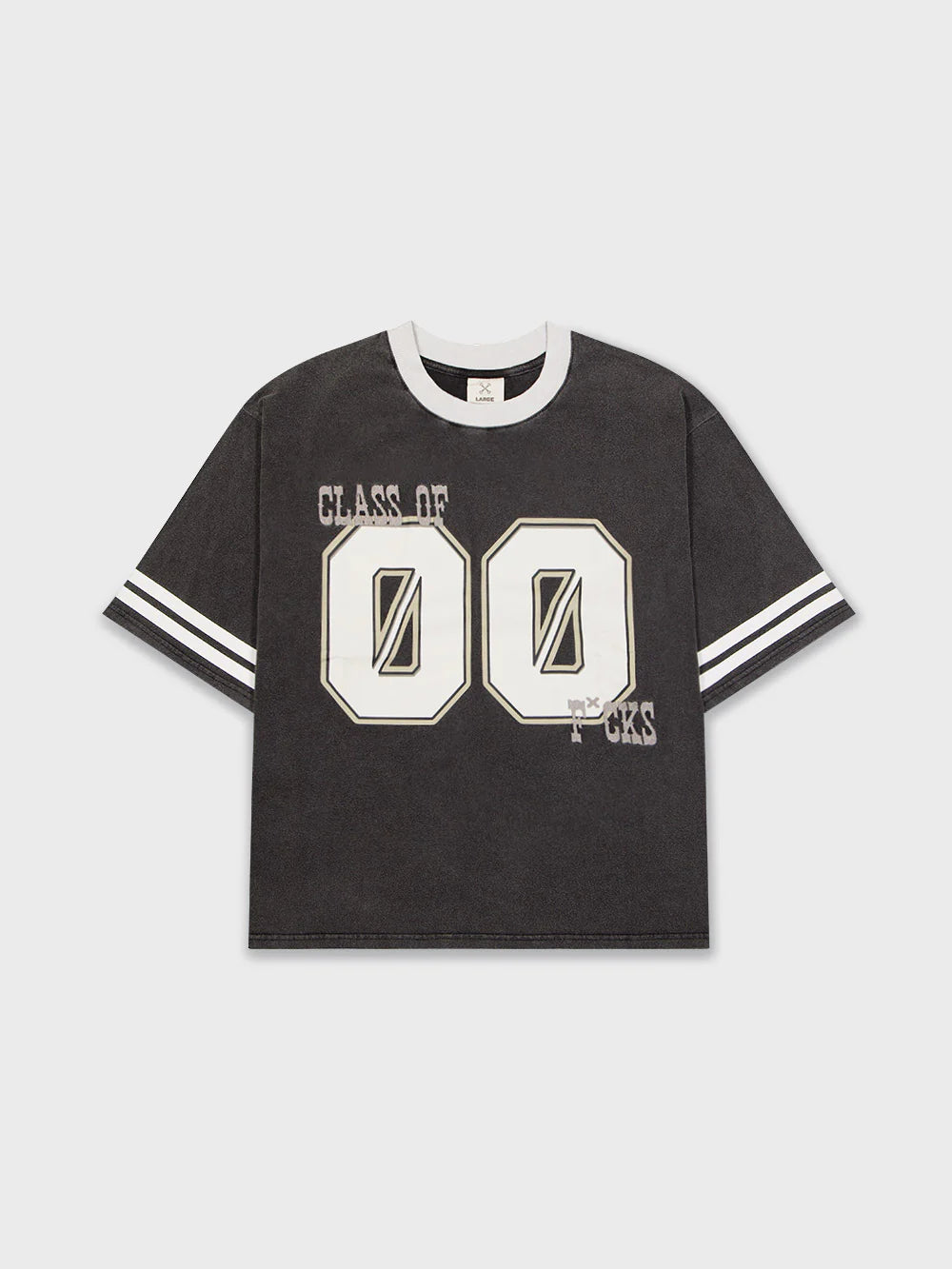 Billy Bones Club - Class of '00 Ringer Tee - Washed Black