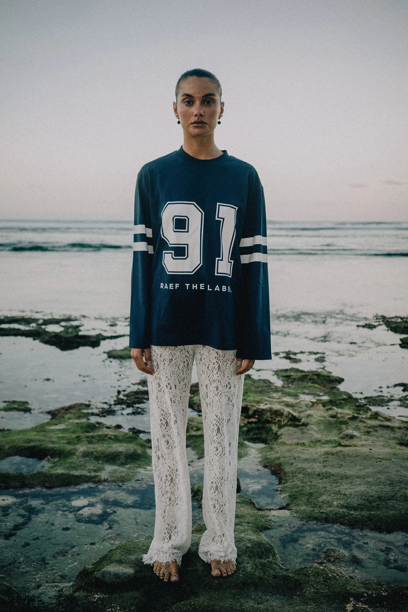 RAEF the Label - Jersey 91 Longsleeve Top - Navy