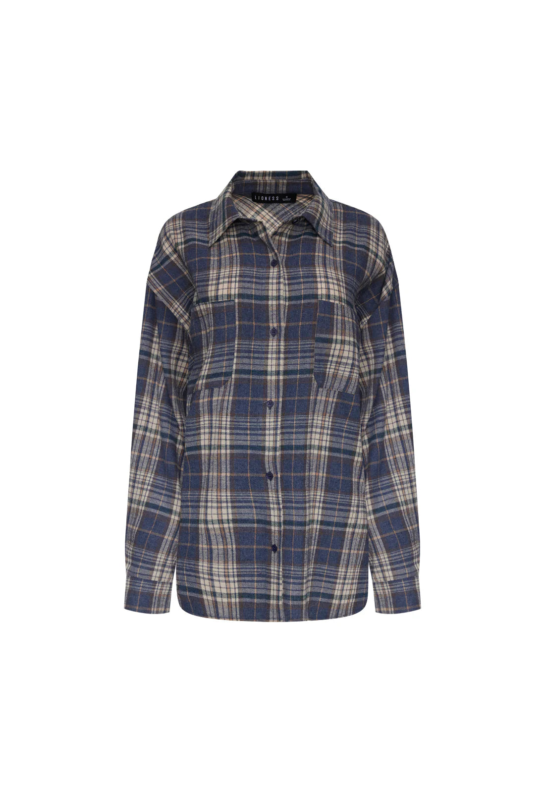 Lioness - Clarity Shirt - Ash Plaid