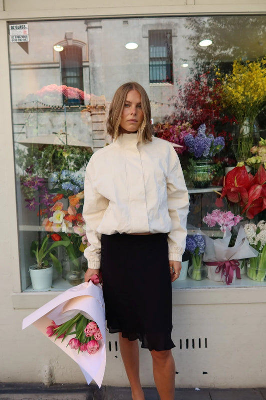 Raef - Hadley Jacket - Chalk