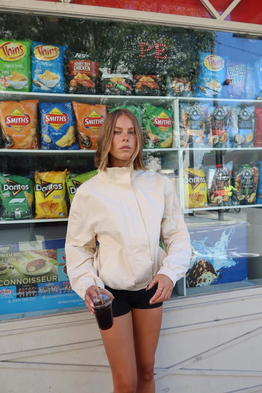 Raef - Hadley Jacket - Chalk