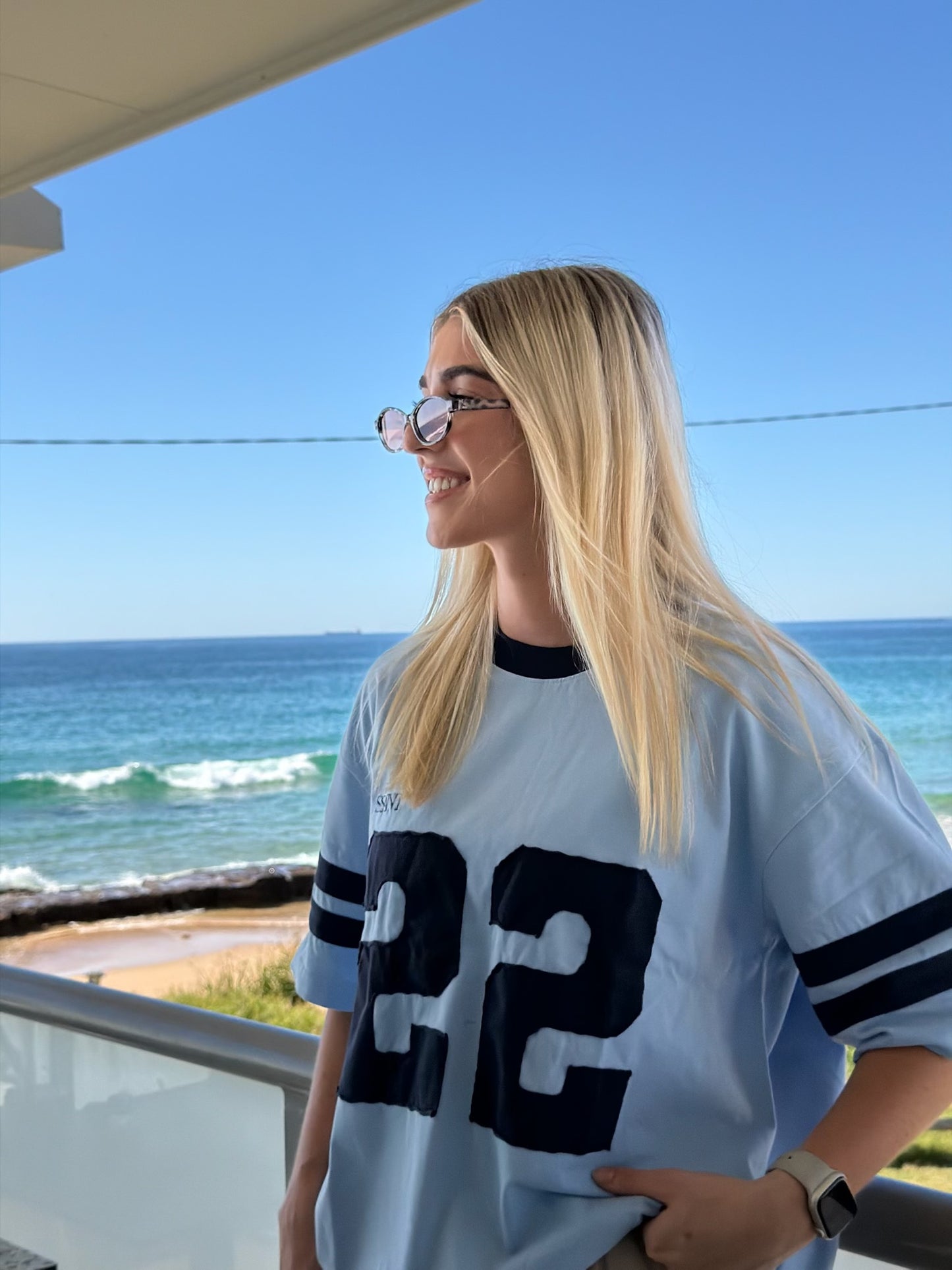 SSAINT - Twenty Two Motion Tee - Powder Blue