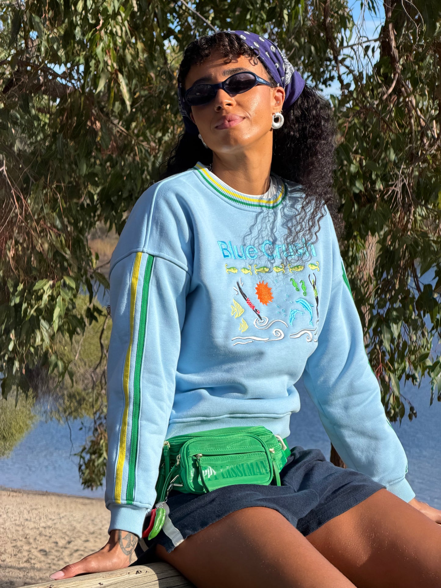 Spicy Dugong - Blue Crush Tracksuit Set