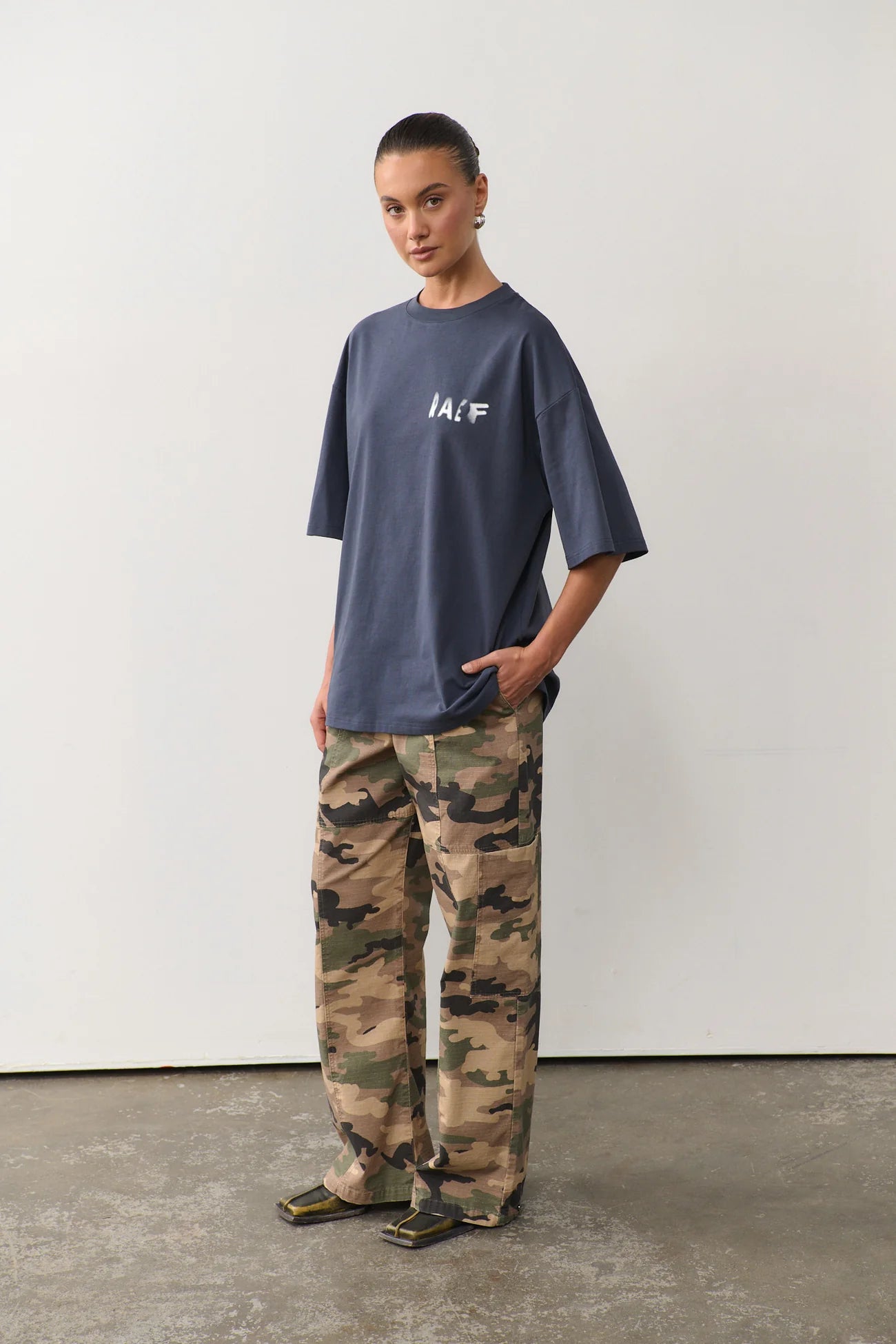 RAEF - Melinda Tapered Pant - Camo