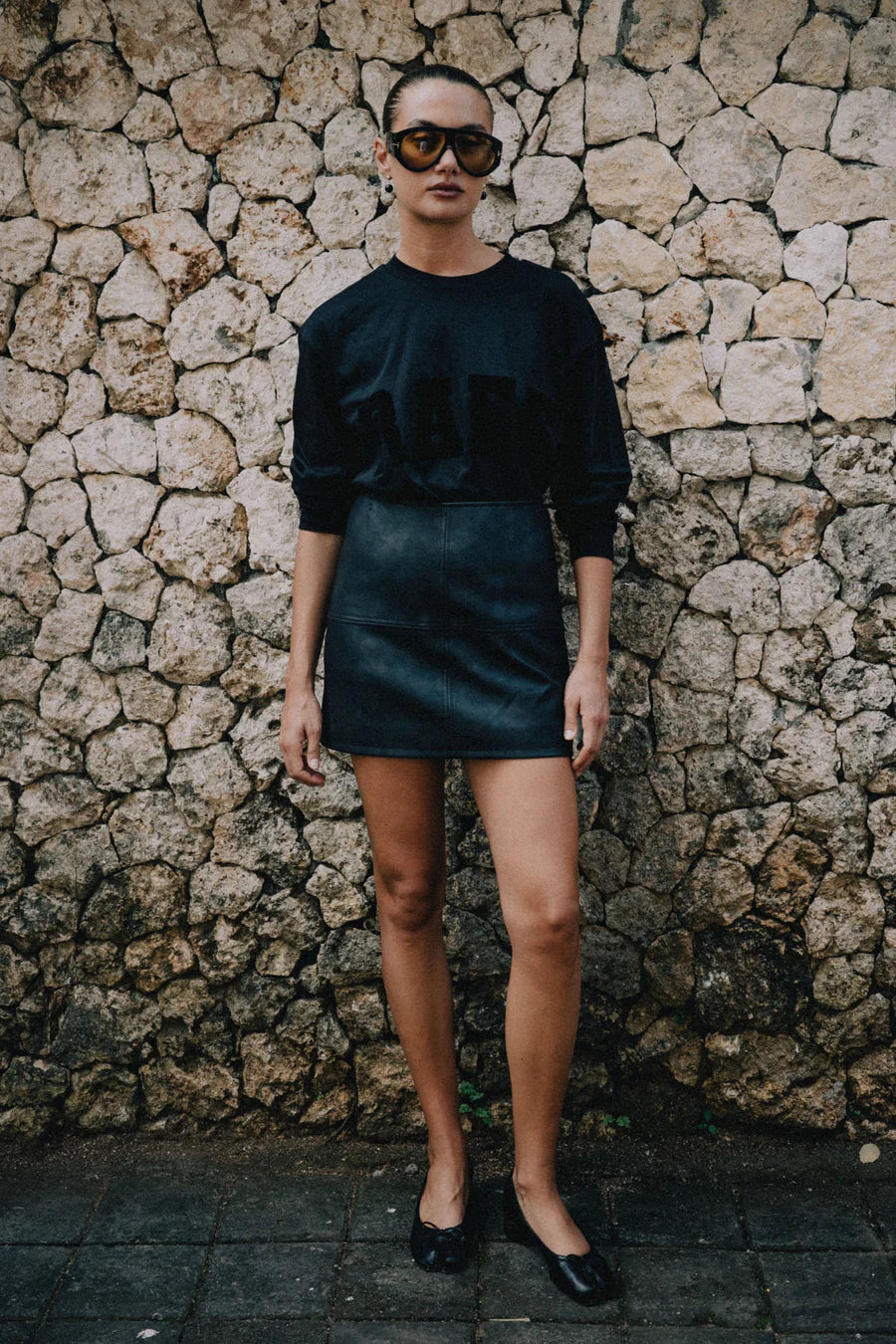 RAEF - Jersey LS Top - Black
