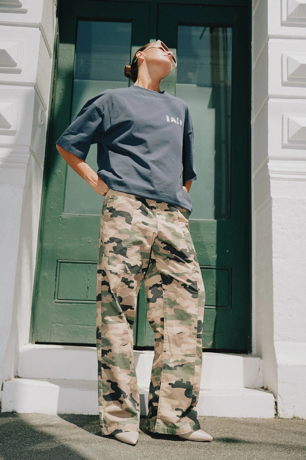 RAEF - Melinda Tapered Pant - Camo