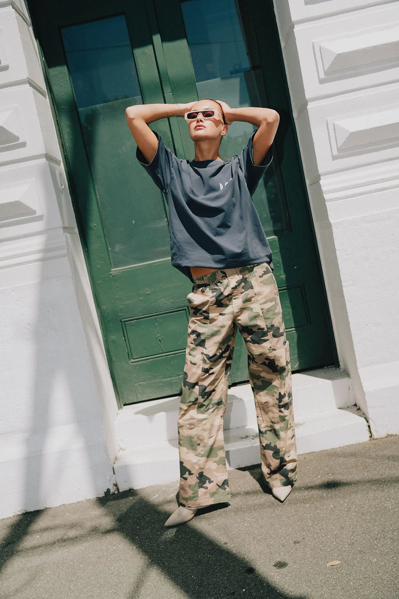 RAEF - Melinda Tapered Pant - Camo