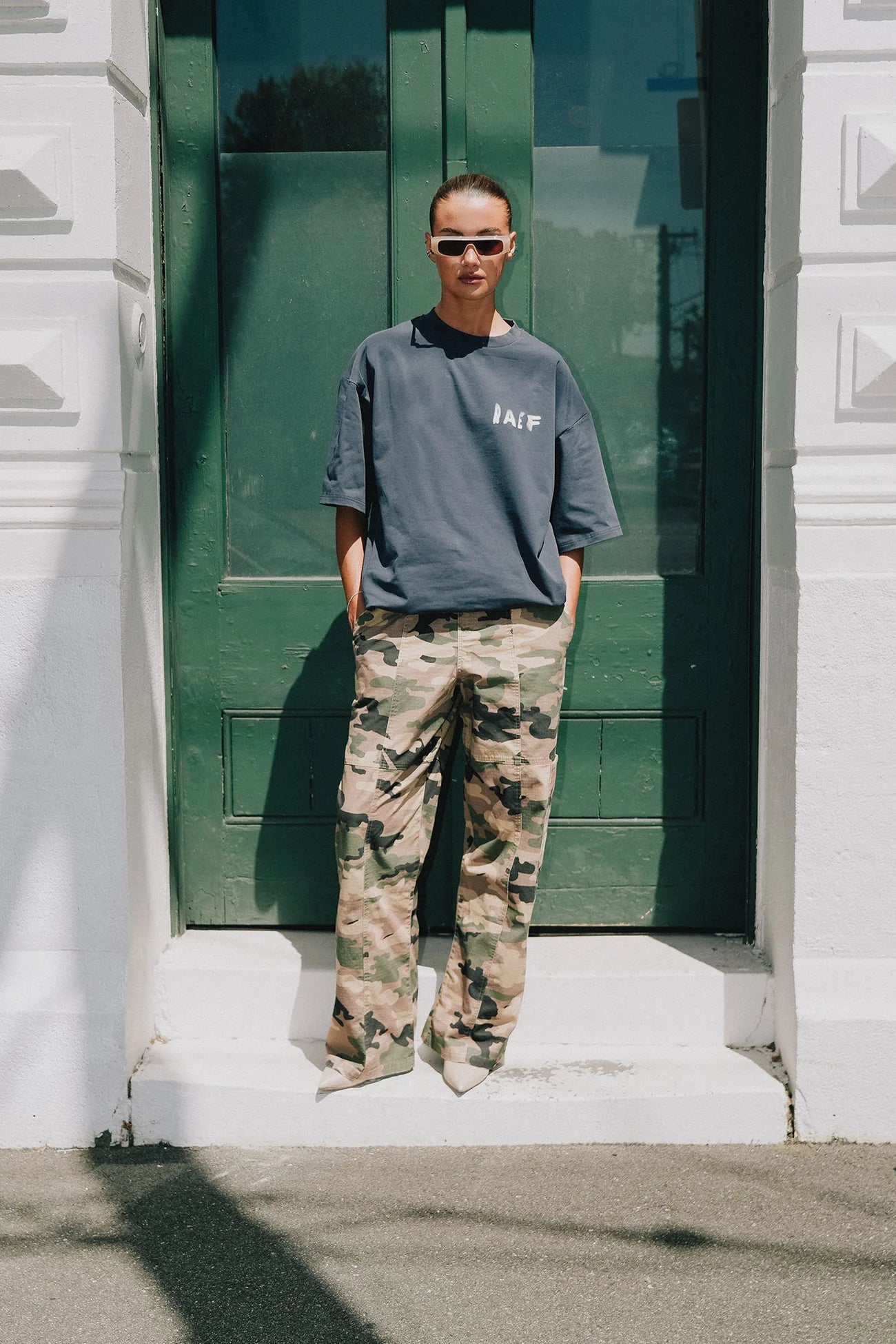RAEF - Melinda Tapered Pant - Camo