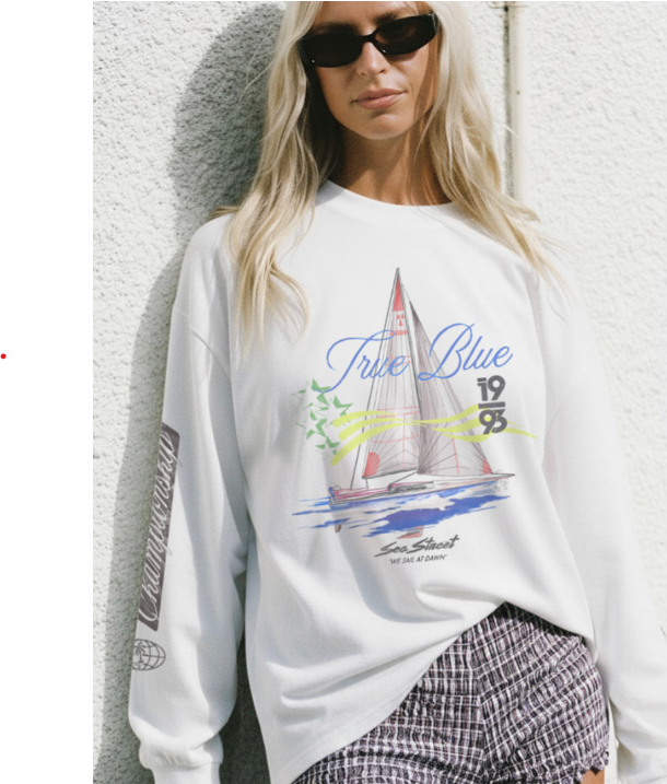 Sea Street - True Blue Long Sleeve