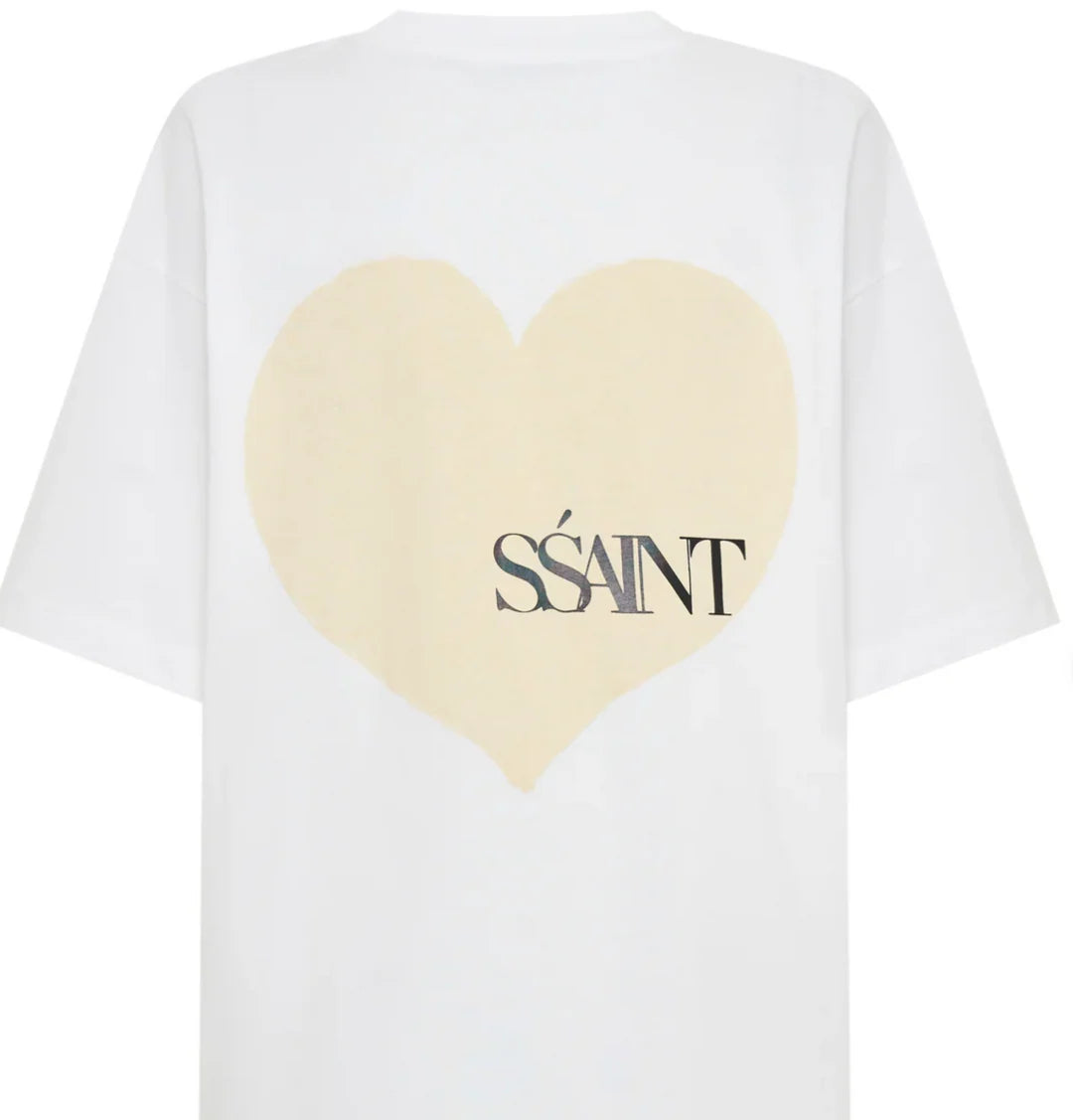 SSAINT - Kids Heart Tee - Cream