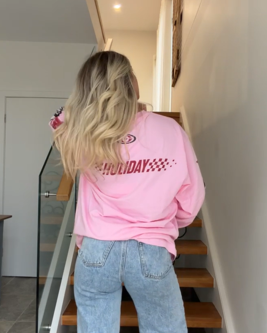 SSAINT - Signature Moto Tee - Pink