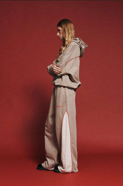 SSAINT - The Rival Hoodie - Acid Wash Beige