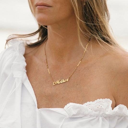 Shrimps - Mother Necklace 18k Gold Plated