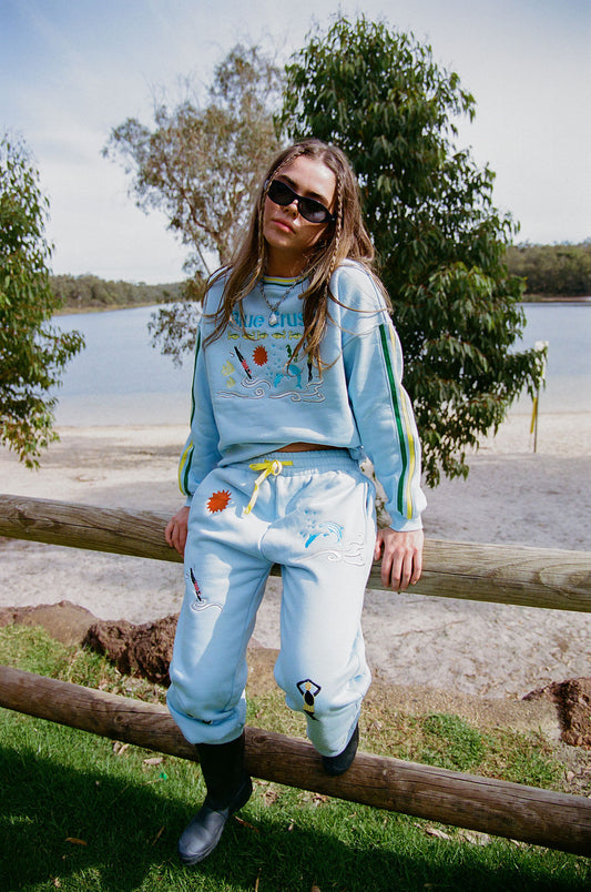 Spicy Dugong - Blue Crush Tracksuit Set