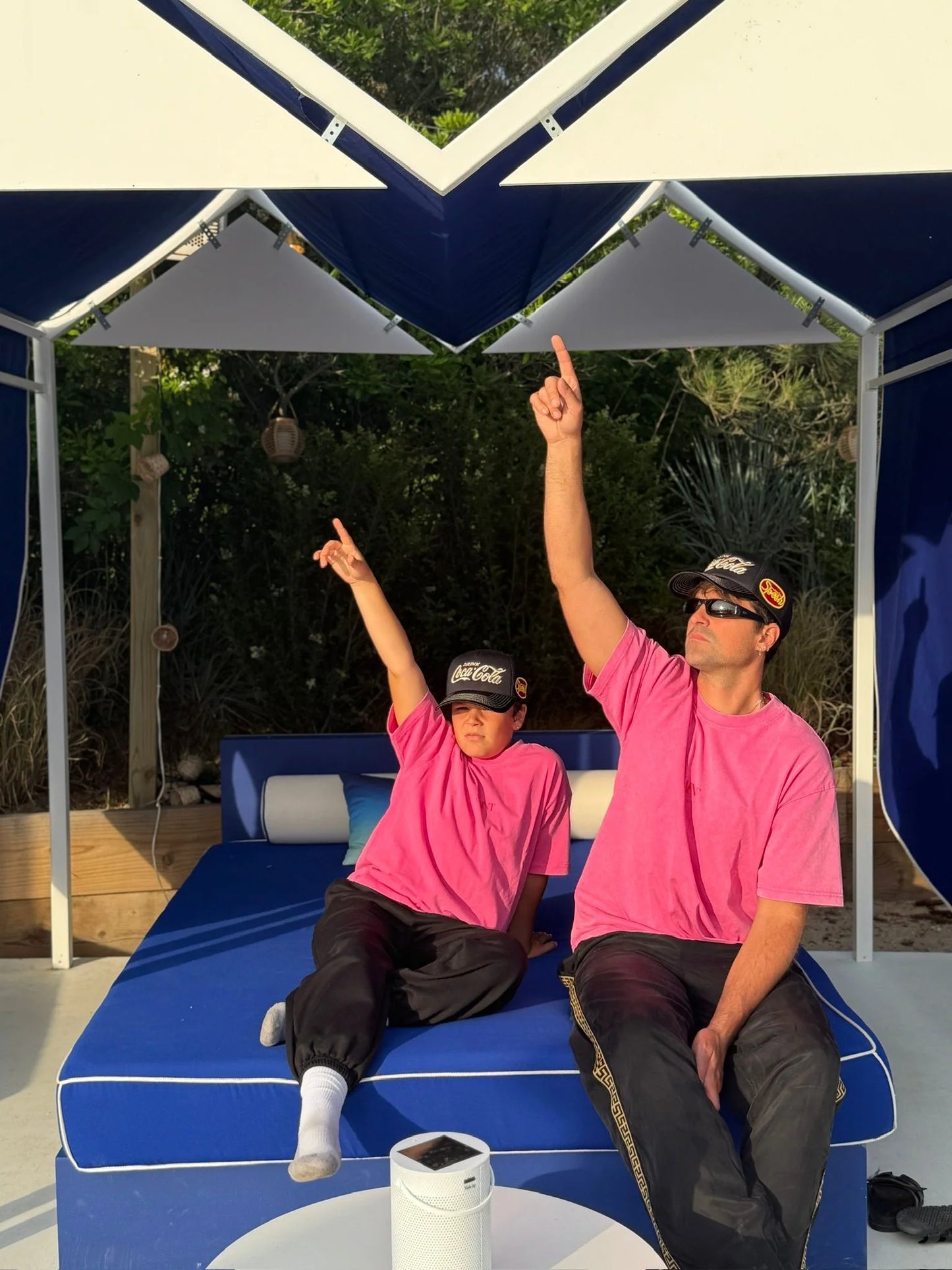 SSAINT - Kids No Vacancy Tee - Dark Pink