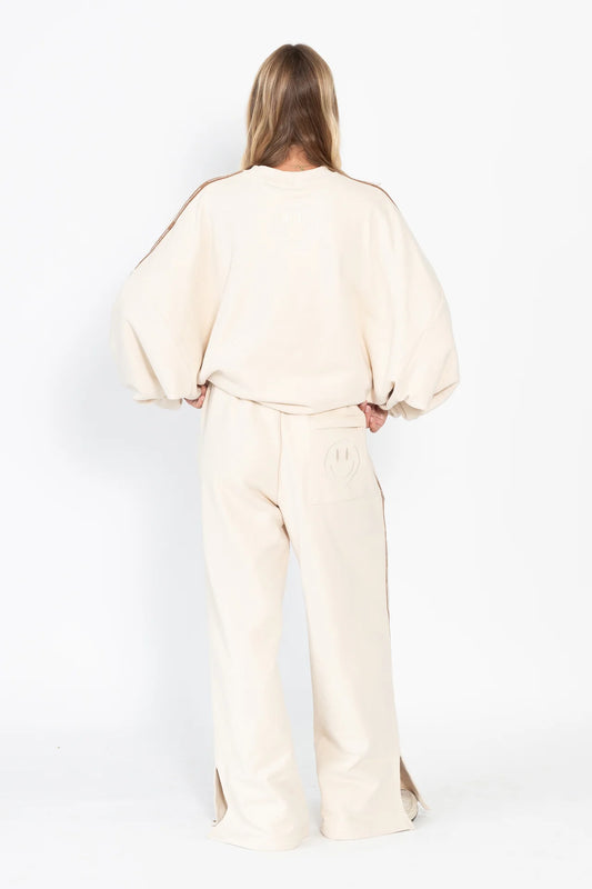 Cloud Racer Sweater - Latte