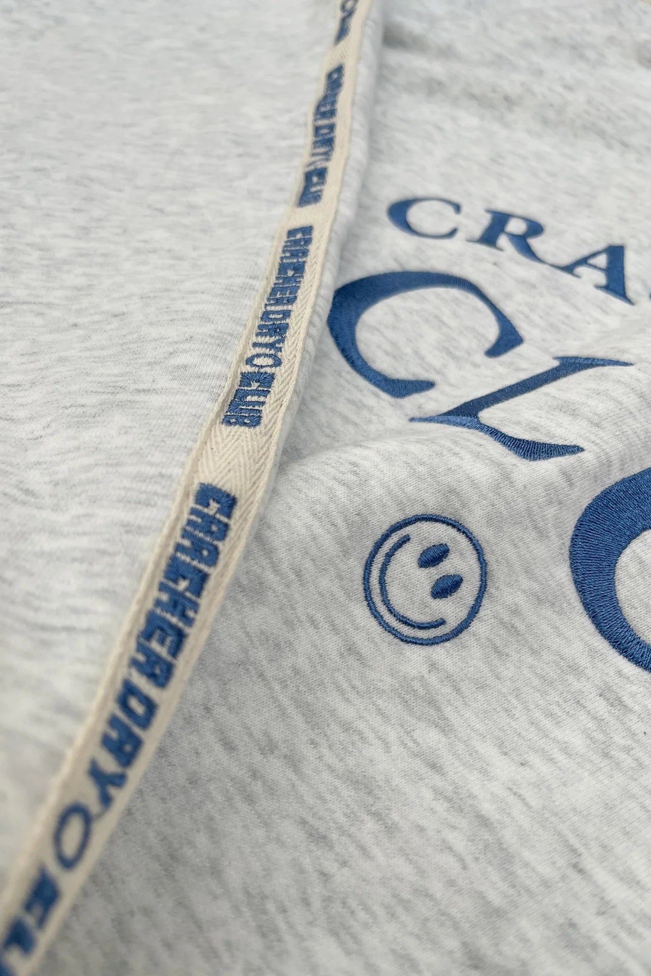 Cloud Quarter Zip Sweater - Grey Marle