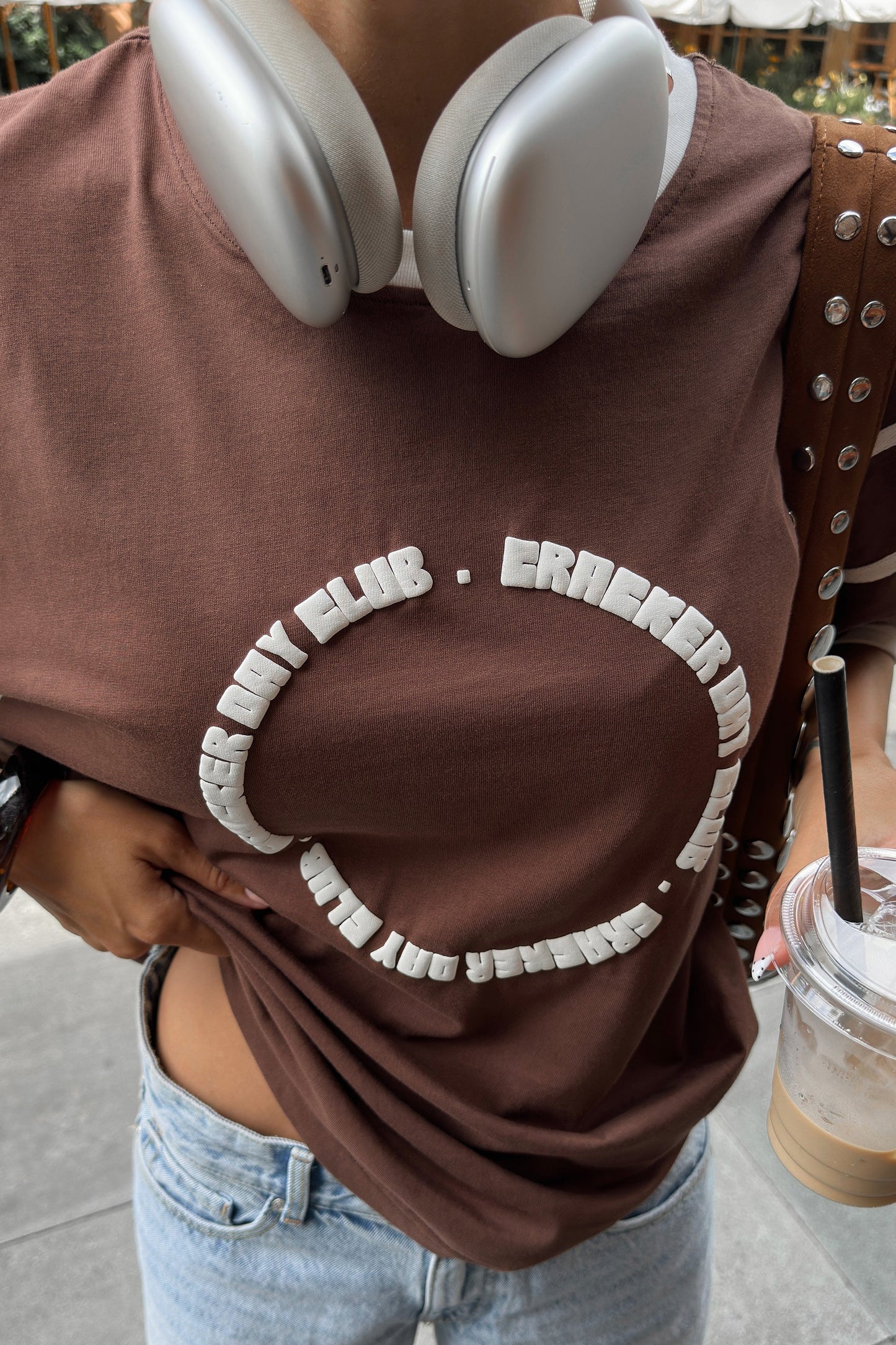 Racer Club Tee Shirt - Chocolate