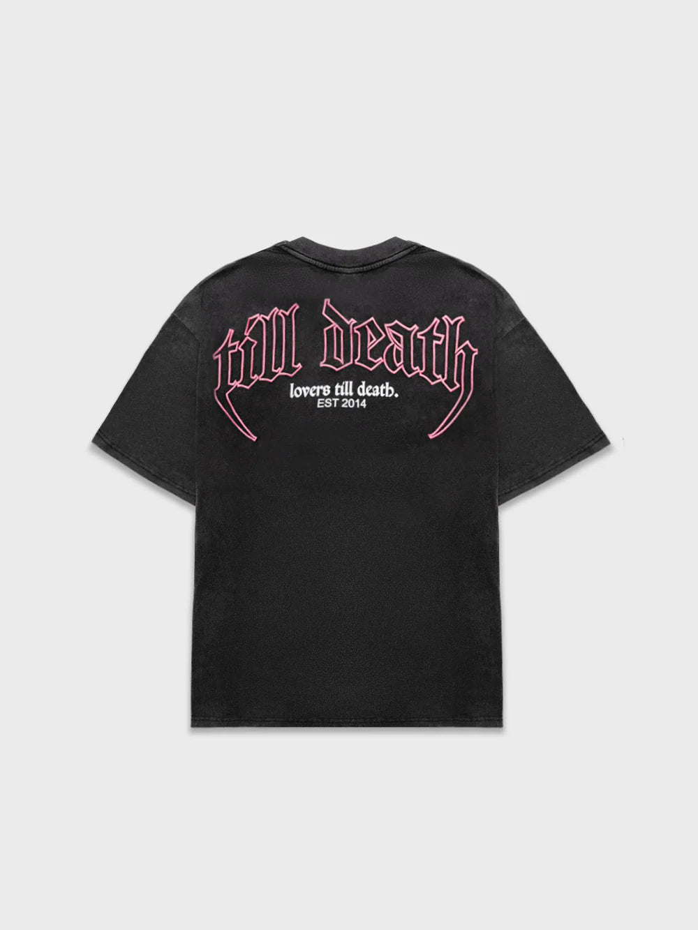 Billy Bones Club - Lovers Steeze Tee - Washed Black