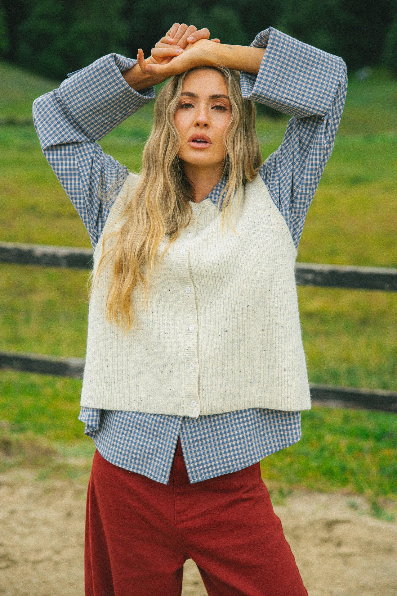 CDC - Eternal Vest - Speckle Cream