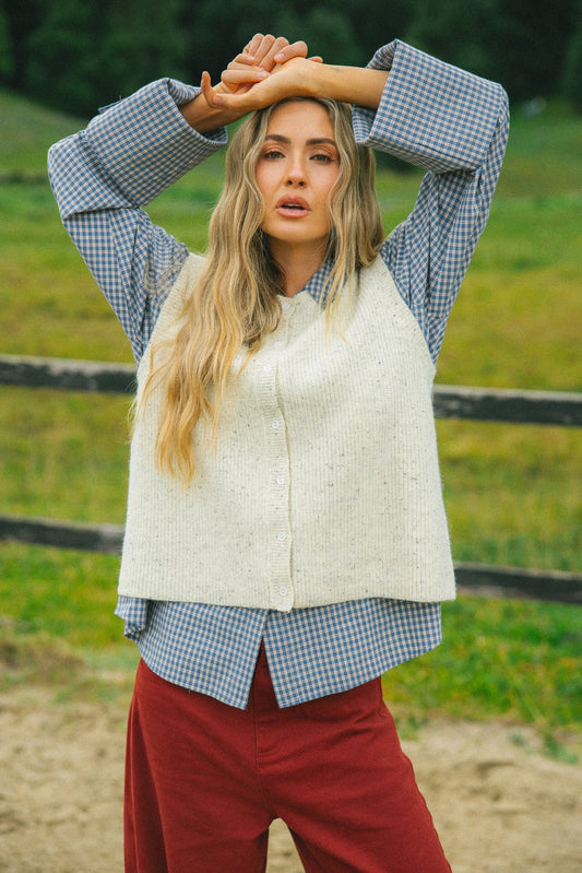 CDC - Eternal Vest - Speckle Cream