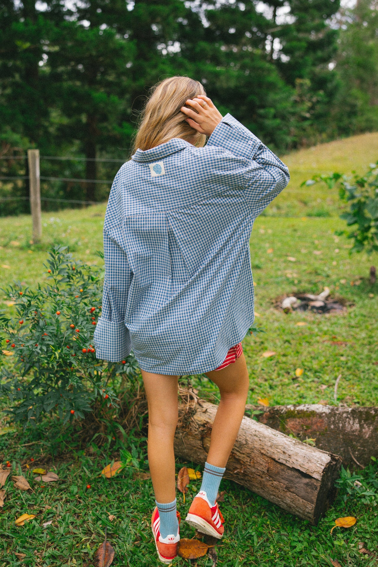 CDC - Classic Check Shirt - Cobalt