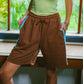 CDC - Homebody Long Shorts - Chocolate