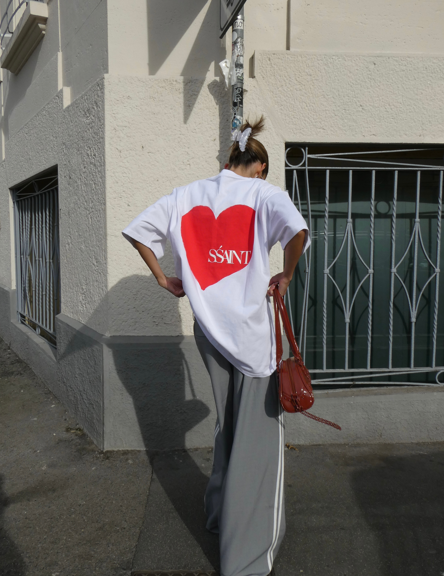 SSAINT - Heart Tee: Red
