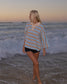 Near The Sea - Oversized Polo - Ocean