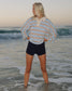 Near The Sea - Oversized Polo - Ocean