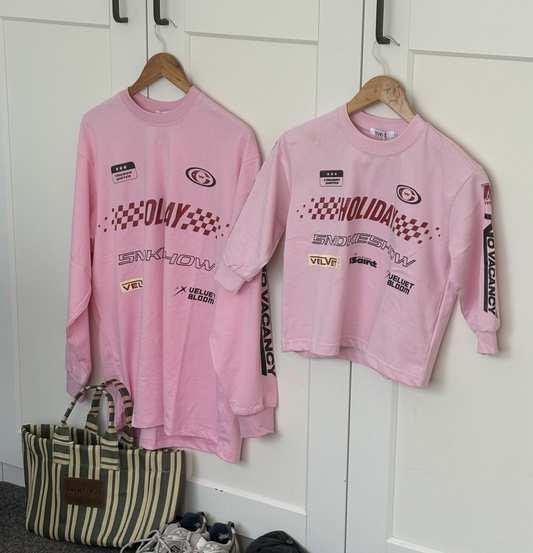 SSAINT - Kids/Youth Signature Moto Tee - Pink