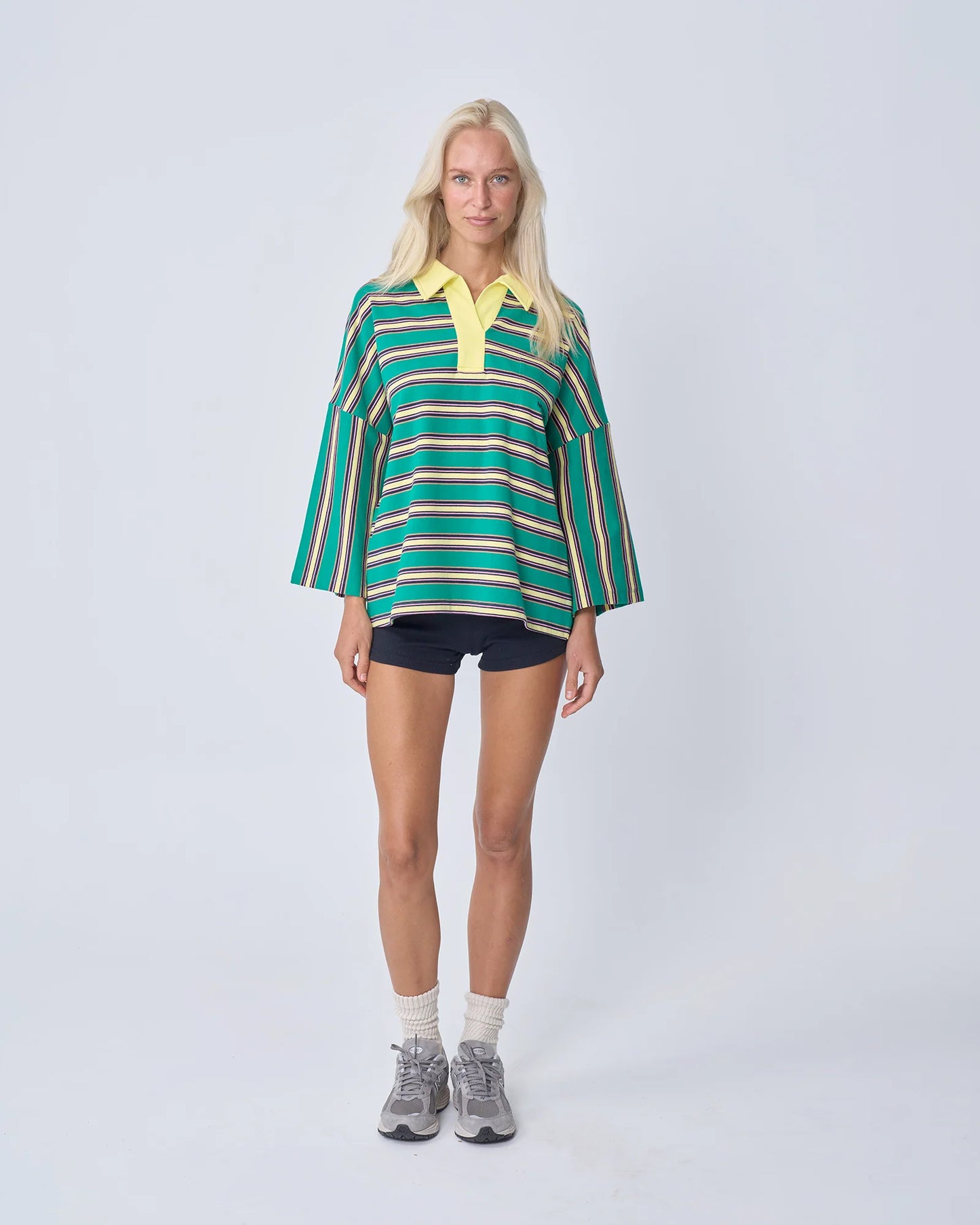 Near The Sea - Oversized Polo - Green