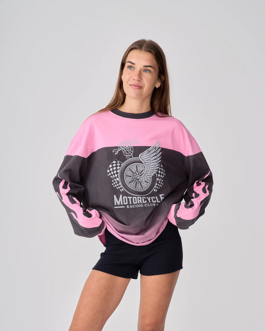 Near the Sea - Motorbike Long Sleeve Tee