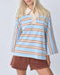 Near The Sea - Oversized Polo - Ocean