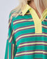 Near The Sea - Oversized Polo - Green