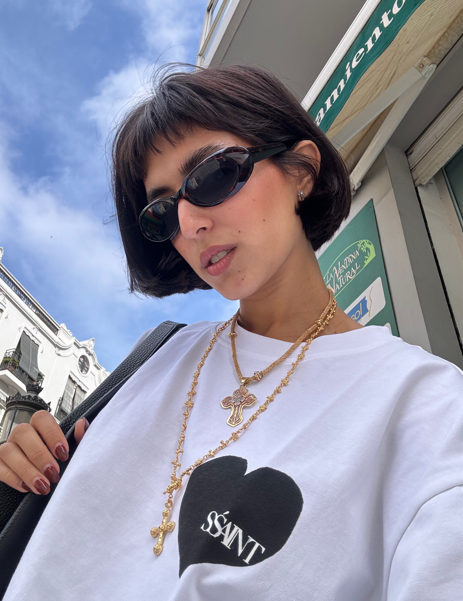 SSAINT - Heart Tee - Black