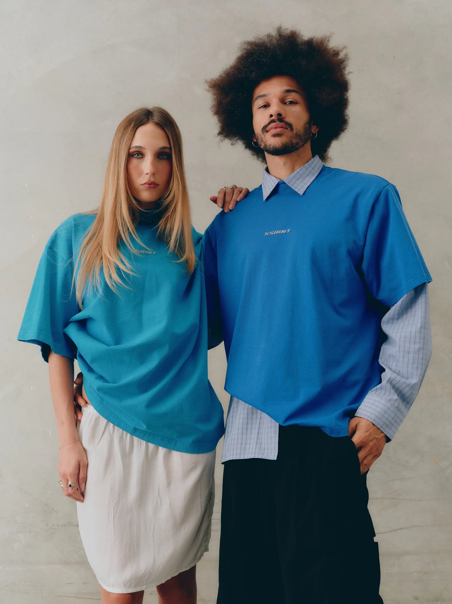 SSAINT - Reflective Logo Tee