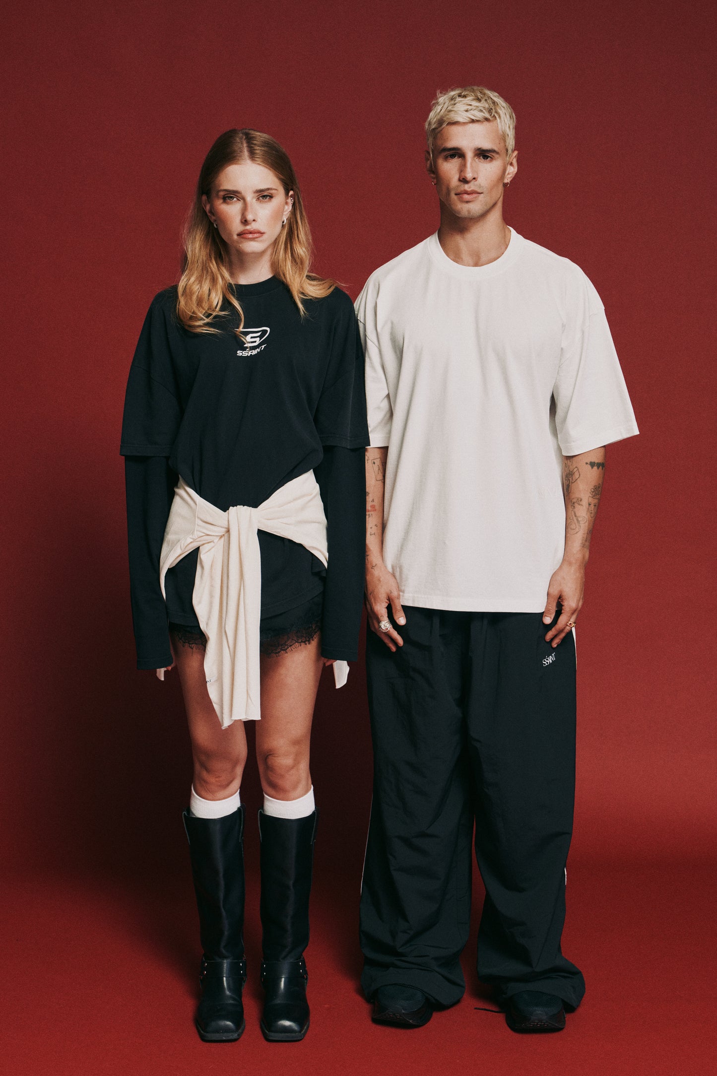SSAINT - Round One Layered Tee