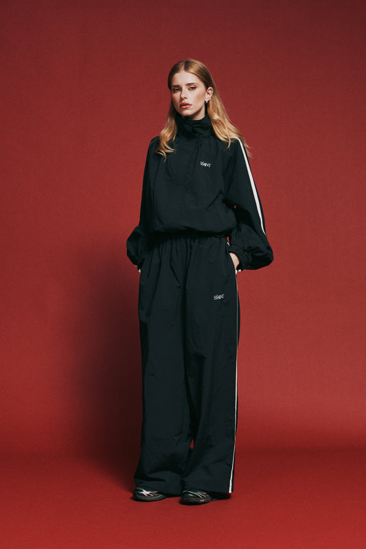 SSAINT - Fight Night Zip Windbreaker - Black